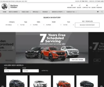 Bartonsholden.com.au(Bartons Holden) Screenshot