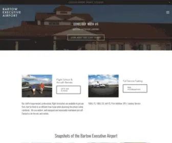 Bartow-Airport.com(Bartow Executive Airport and Bartow Flying Service) Screenshot