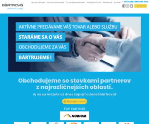 Bartrova.sk(Bártrová) Screenshot