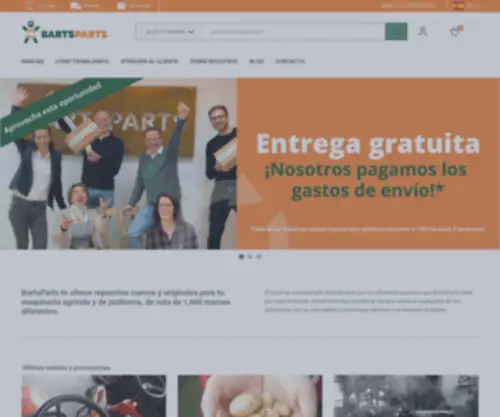 Bartsparts.es(Repuestos) Screenshot