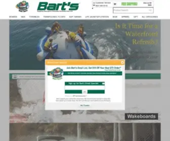 Bartswatersports.com(Bart&#039;s Water Sports) Screenshot