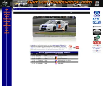 Bartvanraamsdonk.com(Welcome on the website of Bart van Raamsdonk .com) Screenshot