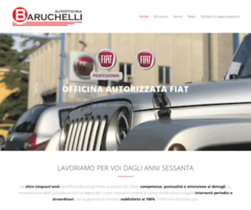 Baruchelli.it(Autofficina Baruchelli) Screenshot