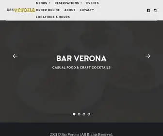 Barverona.com(Bar Verona) Screenshot