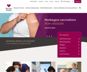 Barwonhealth.org.au(Barwon Health) Screenshot
