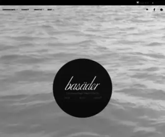 Basader.com(Fine Handmade Leather Bags) Screenshot