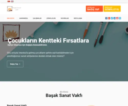 Basaksanatvakfi.org.tr(Başak) Screenshot