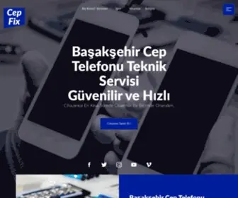 Basaksehirceptelefonuservisi.com(Başakşehir) Screenshot