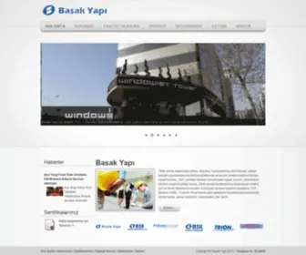 Basakyapi.com.tr(Başak Yapı) Screenshot