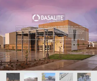 Basalitedrymix.com(Basalite Concrete Products) Screenshot