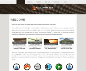 Basaltft.com(Basalt Fiber Tech) Screenshot