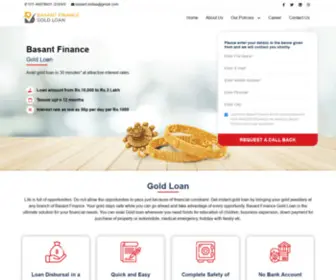 Basantfinance.com(Basant Finance) Screenshot