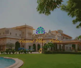 Basantviharpalace.com(Hotel Basant Vihar Palace) Screenshot