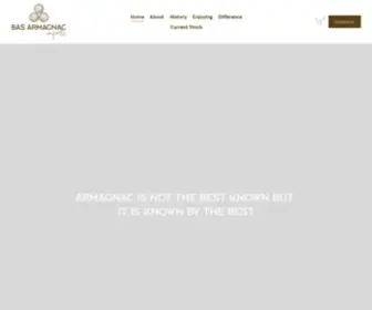 Basarmagnacimports.com(Bas Armagnac Imports) Screenshot