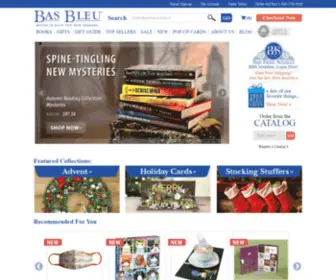 Basblue.com(Bas Bleu) Screenshot