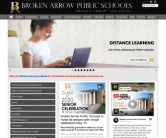 Baschools.org(Broken Arrow Public Schools) Screenshot