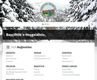 Basciftlik.bel.tr(Anasayfa) Screenshot