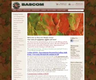 Bascommaple.com(Bascom Maple Farms) Screenshot