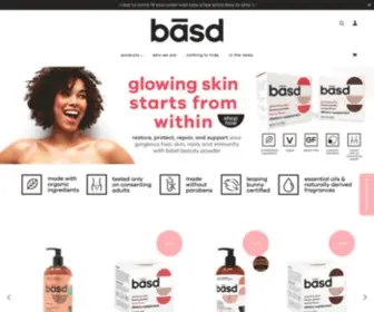 Basdbodycare.com(Natural Skincare) Screenshot