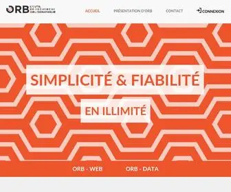 Base-ORB.fr(L'Outil de Recherche Bibliographique) Screenshot
