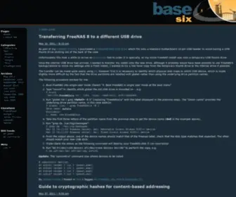 Base6.com(Base Six) Screenshot
