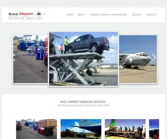 Baseairporthandling.com(Base Airport Handling Services Lda WordPress) Screenshot