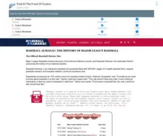 Baseball-Almanac.com(Baseball Almanac) Screenshot