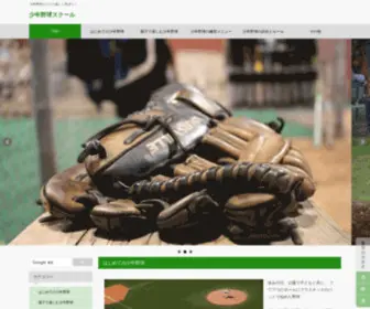 Baseball-Littleleague.com(少年野球) Screenshot