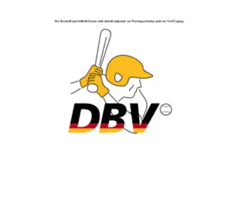 Baseball-Softball-Forum.de(DBV) Screenshot