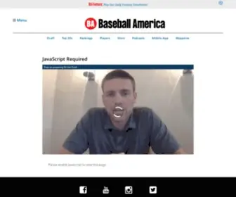 Baseballamerica.com(Baseball America) Screenshot