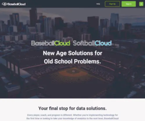 Baseballcloud.com(Baseball Cloud) Screenshot