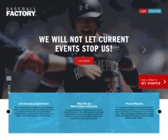 Baseballfactory.com(Baseball Factory) Screenshot