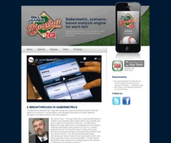 Baseballiq.com(Bill James Baseball IQ) Screenshot