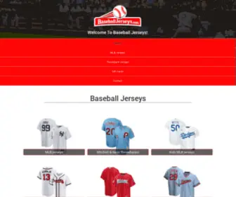 Baseballjerseys.com(Baseball Jerseys) Screenshot