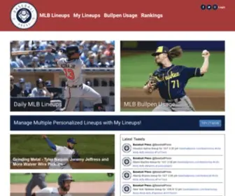 Baseballpress.com(Baseball Press) Screenshot