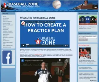 Baseballzone.com(Baseball Zone) Screenshot