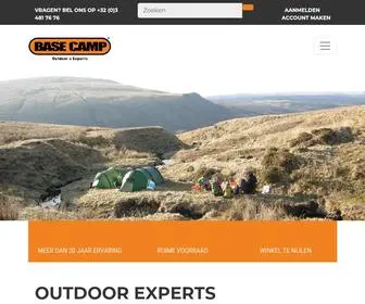 Basecamp.be(Outdoor Experts) Screenshot