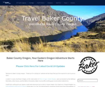 Basecampbaker.com(Travel Baker County) Screenshot