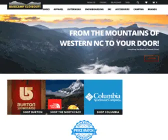 Basecampcloseouts.com(Clearance Snowboards and Snowboard Gear) Screenshot