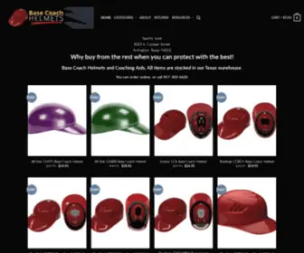 Basecoachhelmets.com(Basecoachhelmets) Screenshot