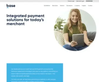 Basecommerce.com(Credit Card & ACH Processing Services) Screenshot