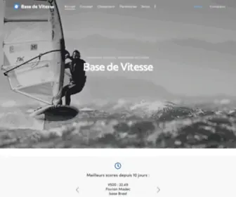 Basedevitesse.com(Base de Vitesse : la compétition n'attend que vous) Screenshot