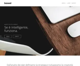 Basedigitale.it(Sviluppo Web/Mobile e Comunicazione di Marca a Milano) Screenshot