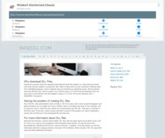 Basedll.com(Download DLL files free) Screenshot