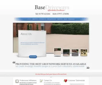 Basedriveways.co.uk(Patios Kent) Screenshot