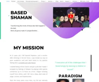 Basedshaman.com(Personal Development) Screenshot
