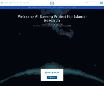 Baseeraproject.com(Baseera Project) Screenshot