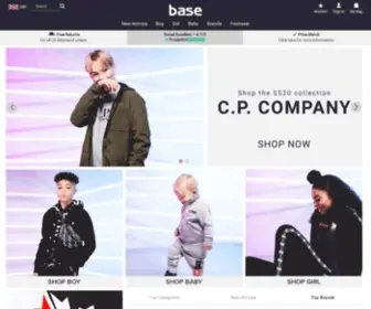 Basefashion.co.uk(Kids Designer Clothing) Screenshot