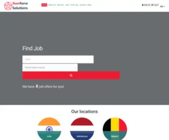 Baseforcesolutions.com(Baseforce Solutions) Screenshot