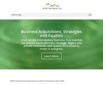 Baseinvestmentcorp.com(Base Investment Corp) Screenshot